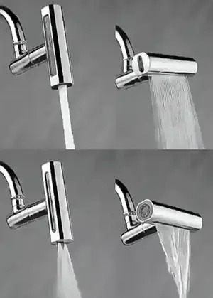 Grifo Llave 360° cascada 4 modos