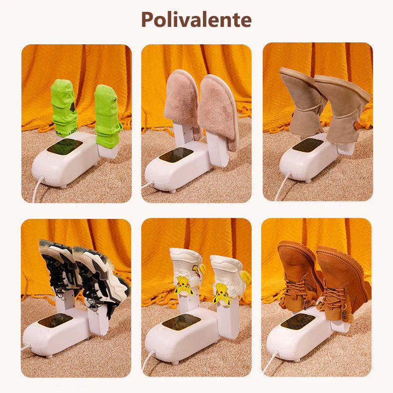 Secador de zapatos eléctrico blanco (secador de zapatos) - ✓