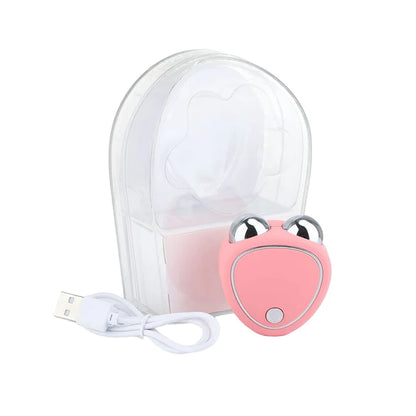 MASAJEADOR FACIAL CON MICROCORRIENTE + GEL DE REGALO